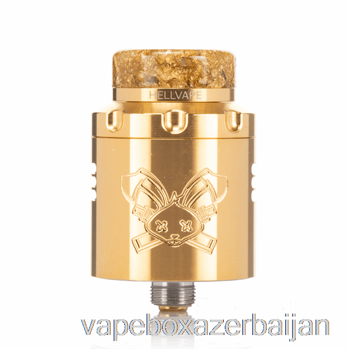 Vape Box Azerbaijan Hellvape DEAD RABBIT V3 24mm RDA Gold